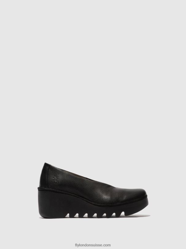 860NR619 chaussures à enfiler beso246 Fly London céraline noir femmes