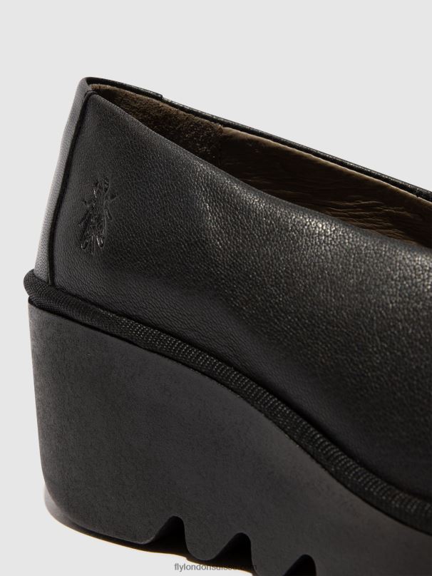 860NR619 chaussures à enfiler beso246 Fly London céraline noir femmes