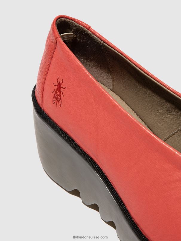 860NR642 chaussures à enfiler beso246 Fly London framboise femmes
