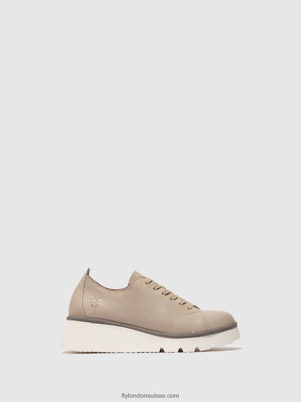 860NR655 chaussures à lacets plom431 Fly London nuage femmes