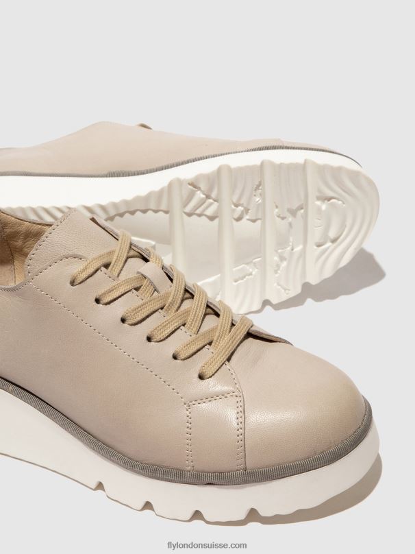 860NR655 chaussures à lacets plom431 Fly London nuage femmes
