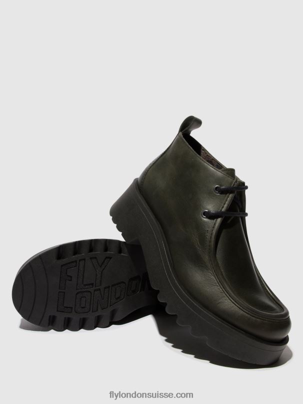 860NR681 chaussures à lacets megg90 Fly London diesel femmes