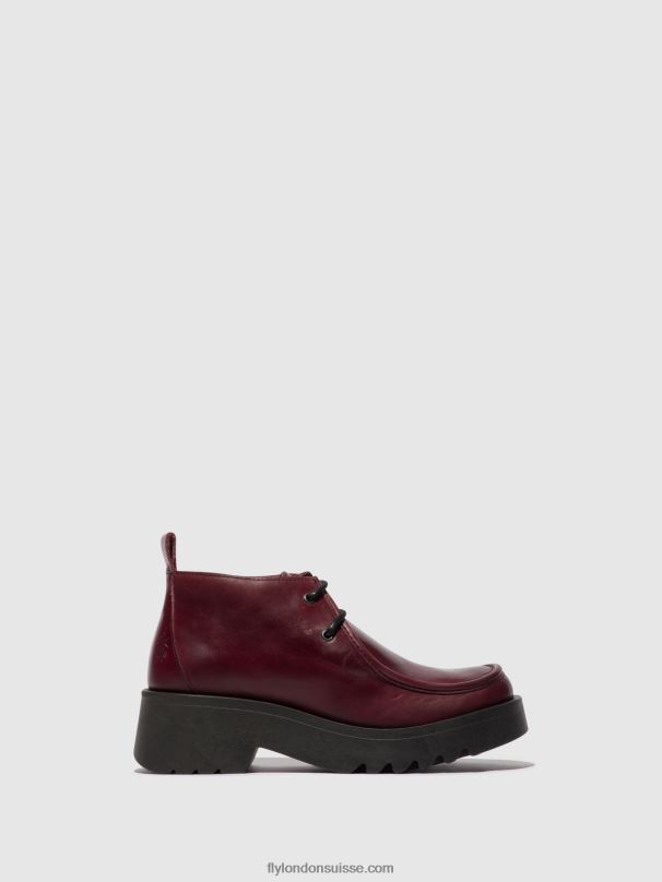 860NR682 chaussures à lacets megg90 Fly London violet femmes