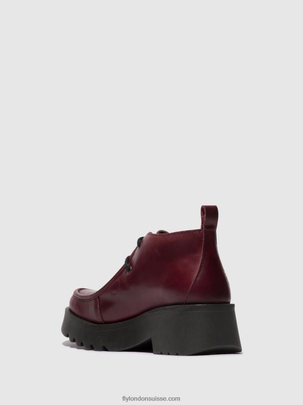 860NR682 chaussures à lacets megg90 Fly London violet femmes