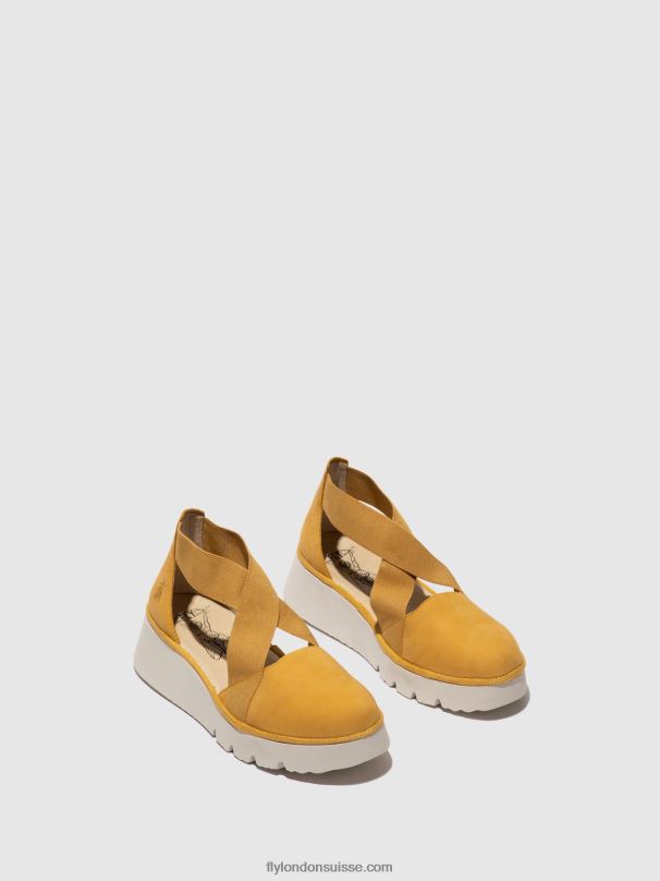 860NR663 chaussures élastiquées pacy415 Fly London bourdon femmes