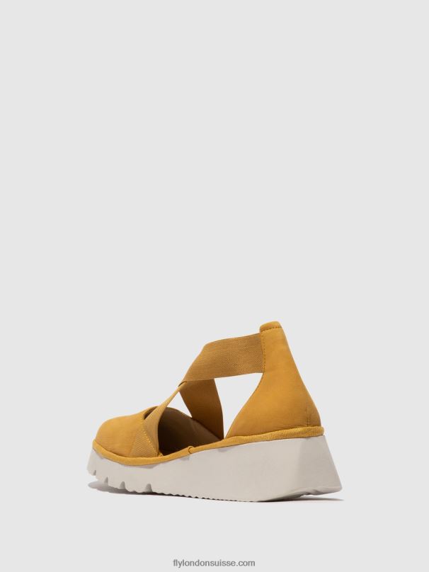 860NR663 chaussures élastiquées pacy415 Fly London bourdon femmes