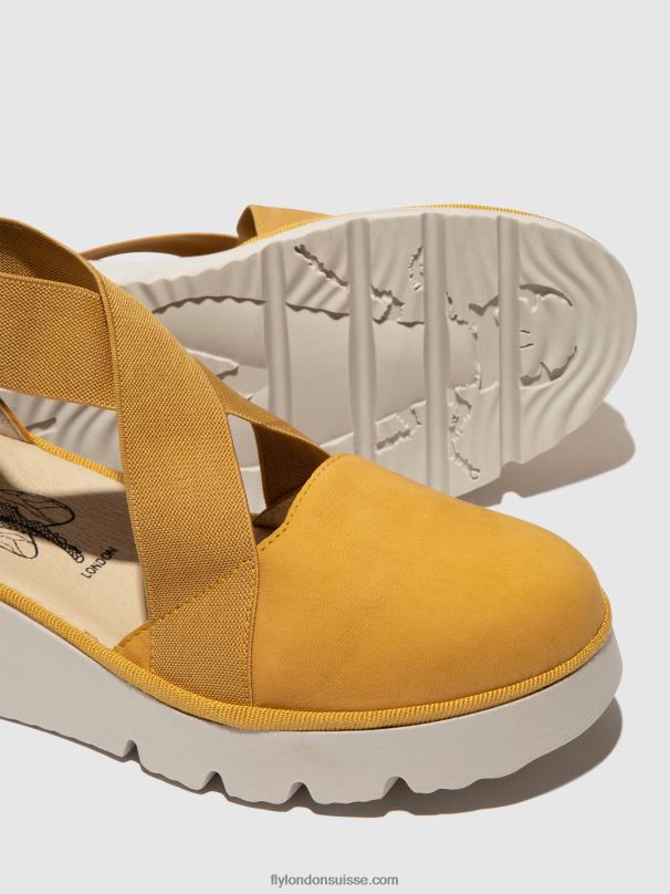 860NR663 chaussures élastiquées pacy415 Fly London bourdon femmes