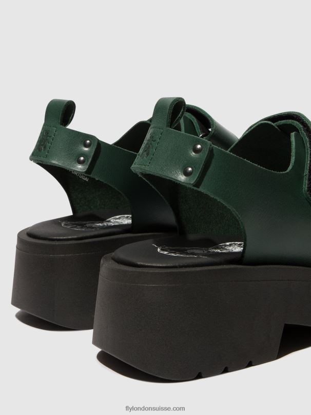 860NR392 sandales velcro meka857 Fly London essence femmes