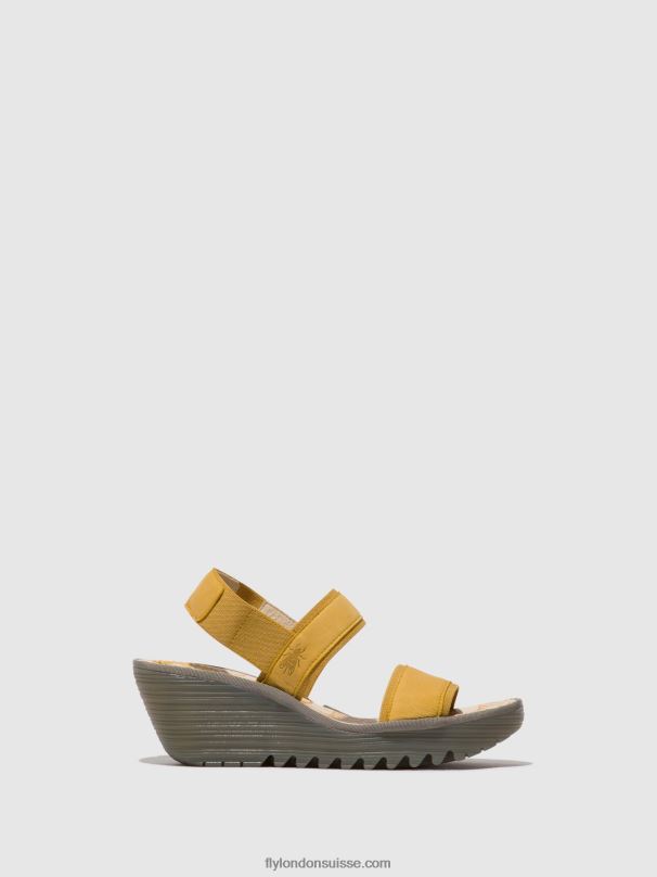 860NR440 sandales à bride arrière yaco416 Fly London bourdon femmes