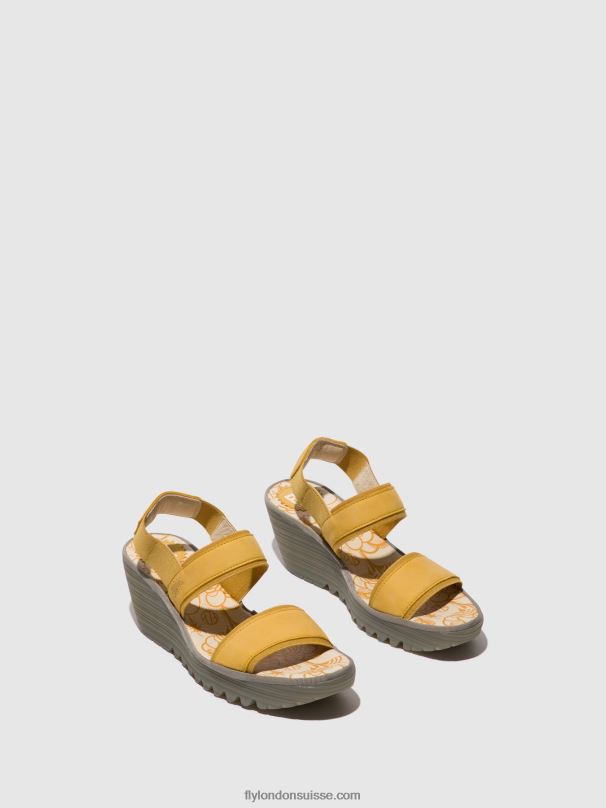860NR440 sandales à bride arrière yaco416 Fly London bourdon femmes