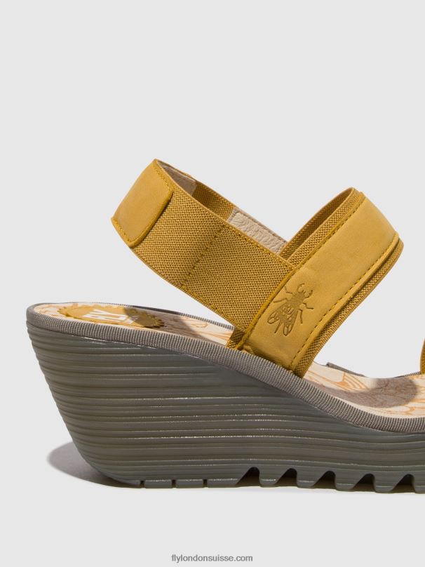 860NR440 sandales à bride arrière yaco416 Fly London bourdon femmes
