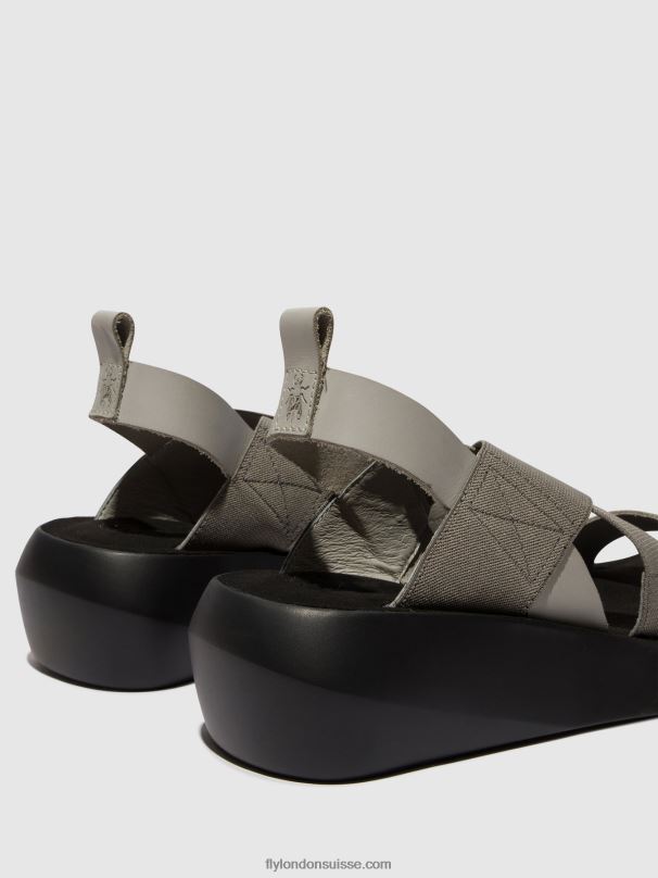 860NR491 sandales croisées baji848 Fly London nuage femmes