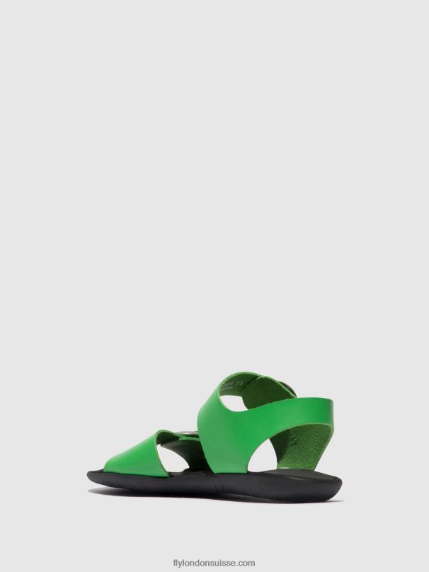 860NR497 sandales à boucle masa757 Fly London avocat femmes