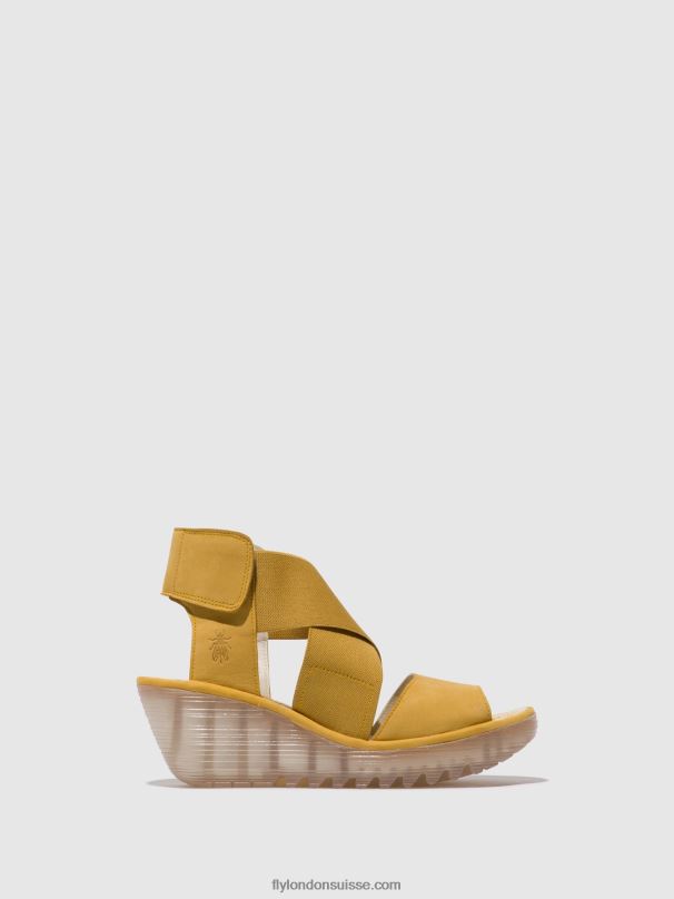 860NR562 sandales croisées yuba385 Fly London bourdon femmes