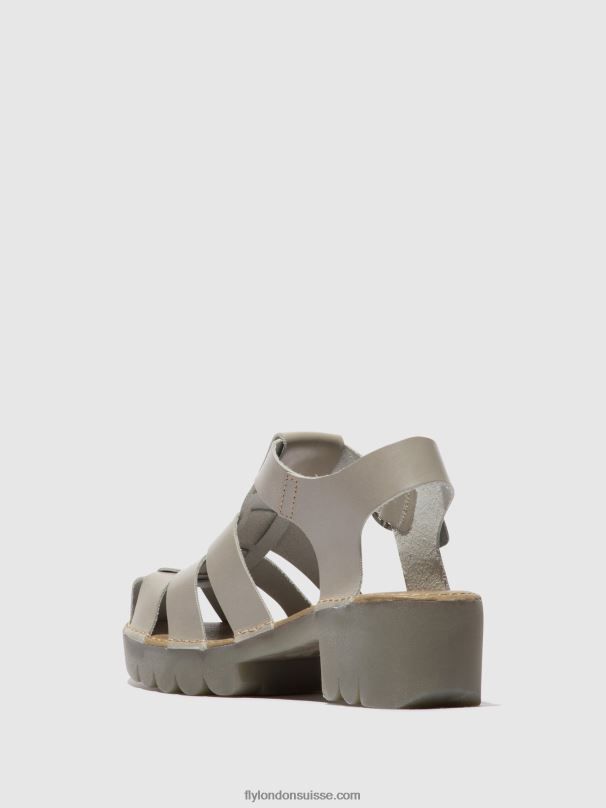860NR582 sandales à bride en T emme511 Fly London nuage femmes