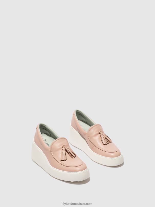 860NR704 baskets à enfiler dala579 Fly London nu femmes