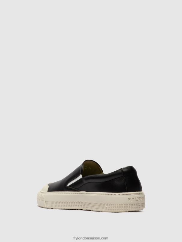 860NR706 toaf584 baskets à enfiler Fly London noir femmes