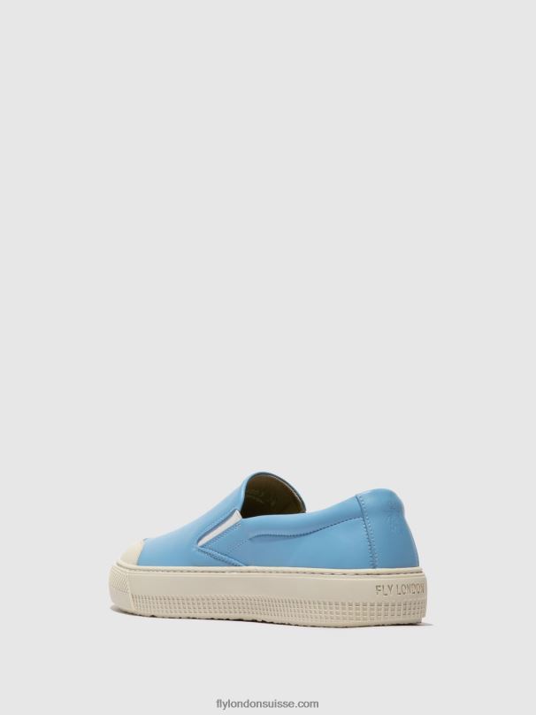 860NR707 toaf584 baskets à enfiler Fly London bleu femmes