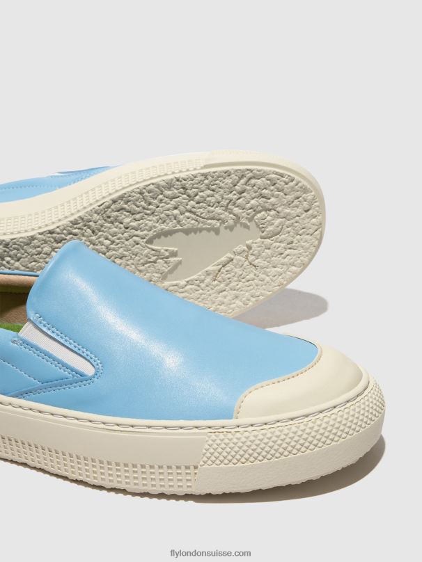 860NR707 toaf584 baskets à enfiler Fly London bleu femmes