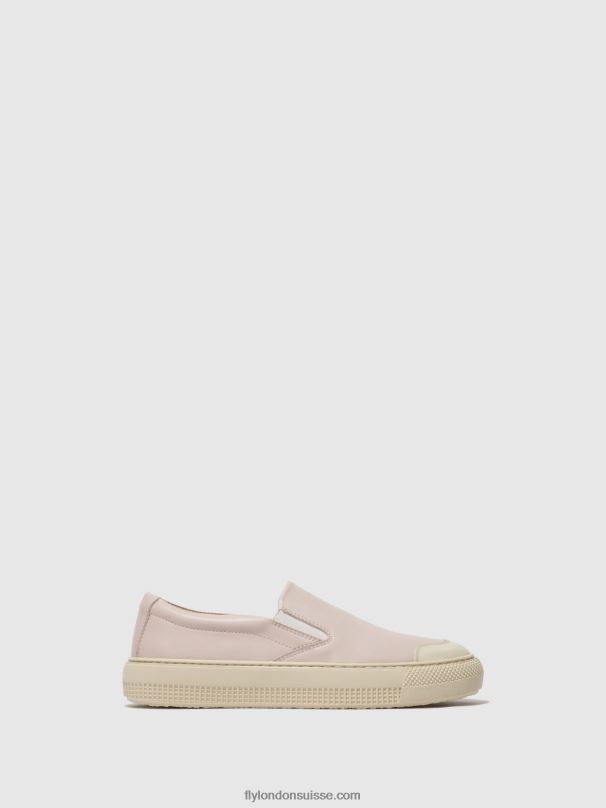 860NR709 toaf584 baskets à enfiler Fly London rose femmes