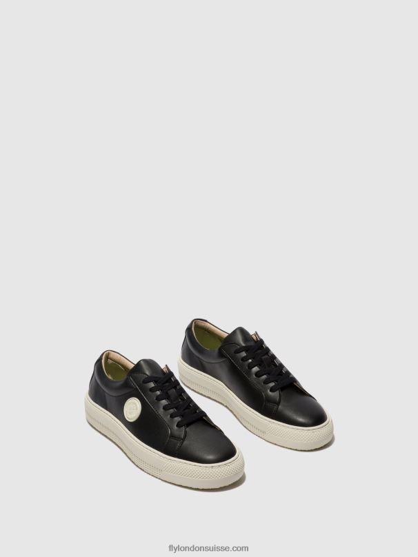 860NR714 baskets à lacets tafa587 Fly London noir femmes