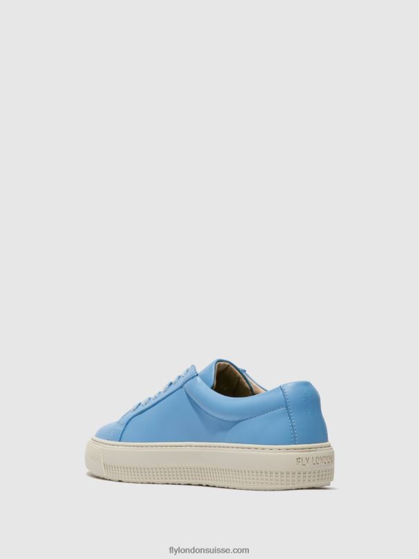 860NR715 baskets à lacets tafa587 Fly London bleu femmes