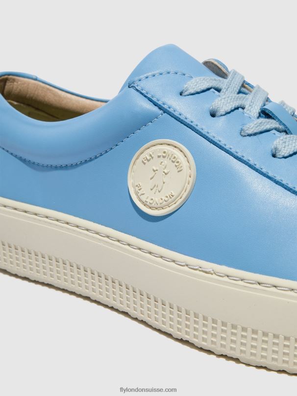 860NR715 baskets à lacets tafa587 Fly London bleu femmes