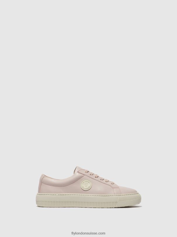 860NR717 baskets à lacets tafa587 Fly London rose femmes