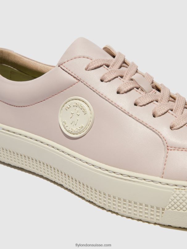 860NR717 baskets à lacets tafa587 Fly London rose femmes