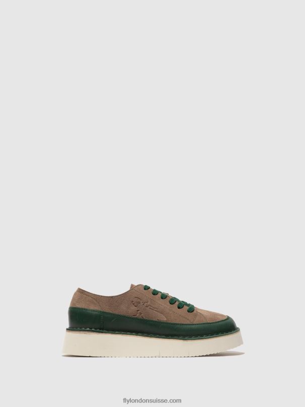 860NR719 baskets à lacets cuda099 Fly London essence/pierre femmes