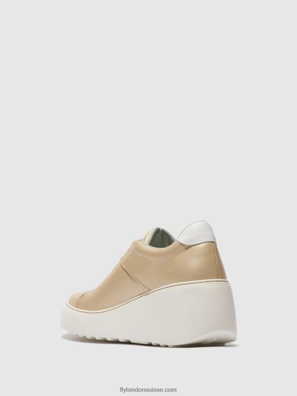 860NR731 baskets élastiquées dito581 Fly London or femmes