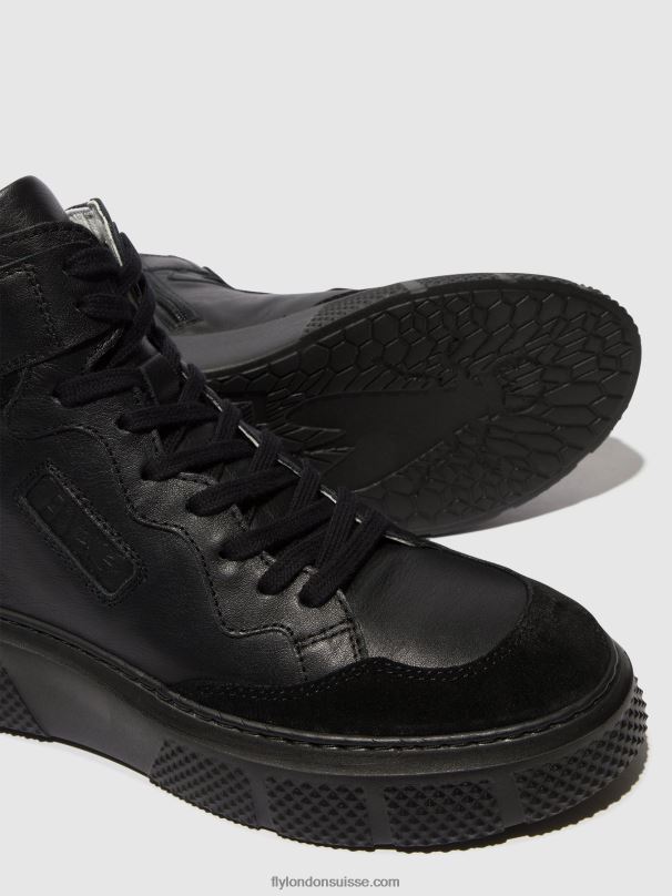 860NR736 baskets à lacets eppe531 Fly London noir femmes