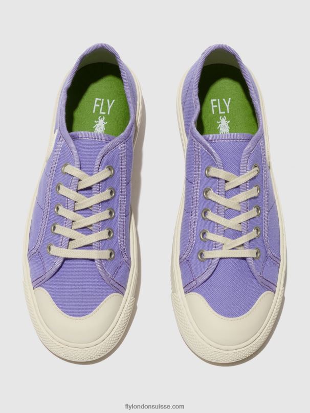 860NR739 baskets à lacets tere557 Fly London lavande femmes