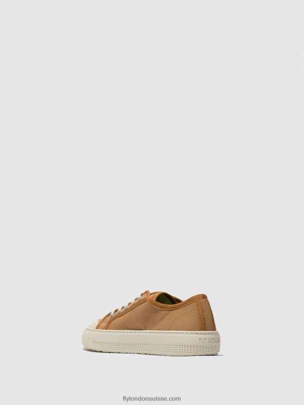 860NR740 baskets à lacets tere557 Fly London taupe femmes