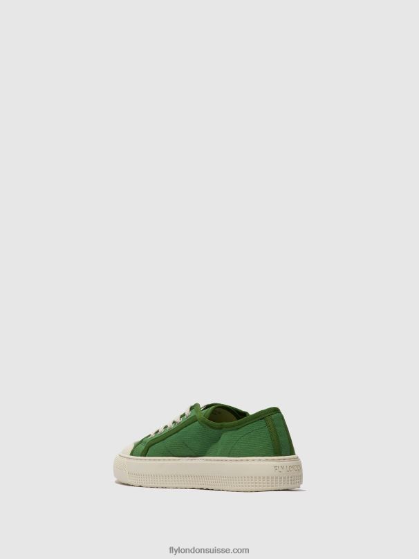 860NR743 baskets à lacets tere557 Fly London vert femmes