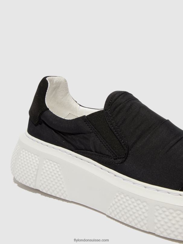 860NR752 baskets à enfiler elin509 Fly London noir femmes