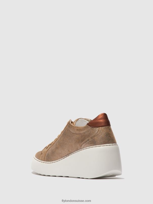 860NR754 baskets à lacets dile450 Fly London lune femmes