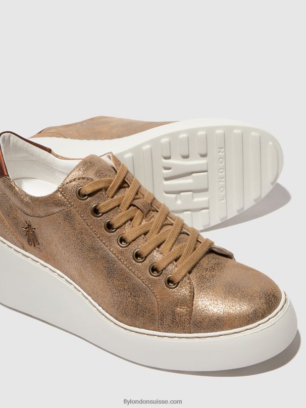 860NR754 baskets à lacets dile450 Fly London lune femmes