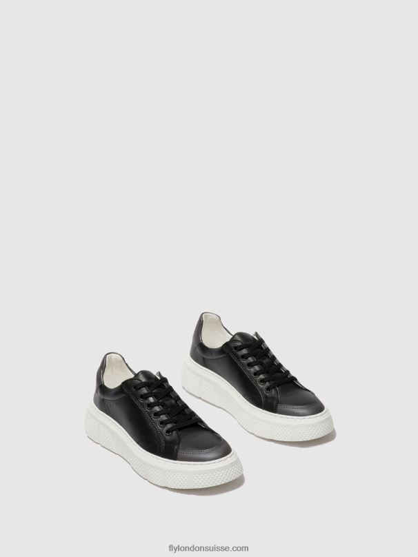 860NR760 baskets à lacets emmy510 Fly London noir femmes