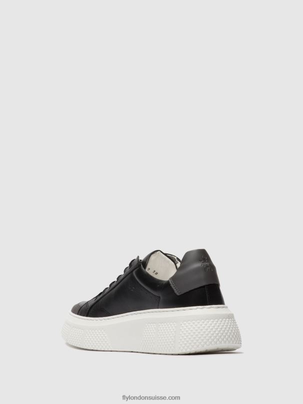 860NR760 baskets à lacets emmy510 Fly London noir femmes