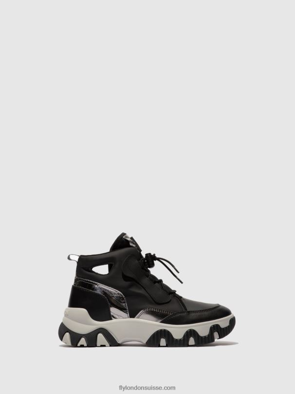 860NR771 baskets montantes feny633 Fly London multi-noir femmes