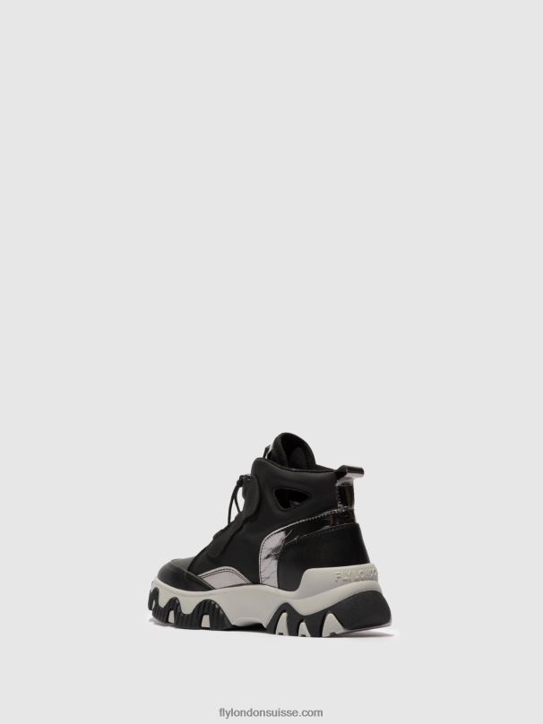 860NR771 baskets montantes feny633 Fly London multi-noir femmes