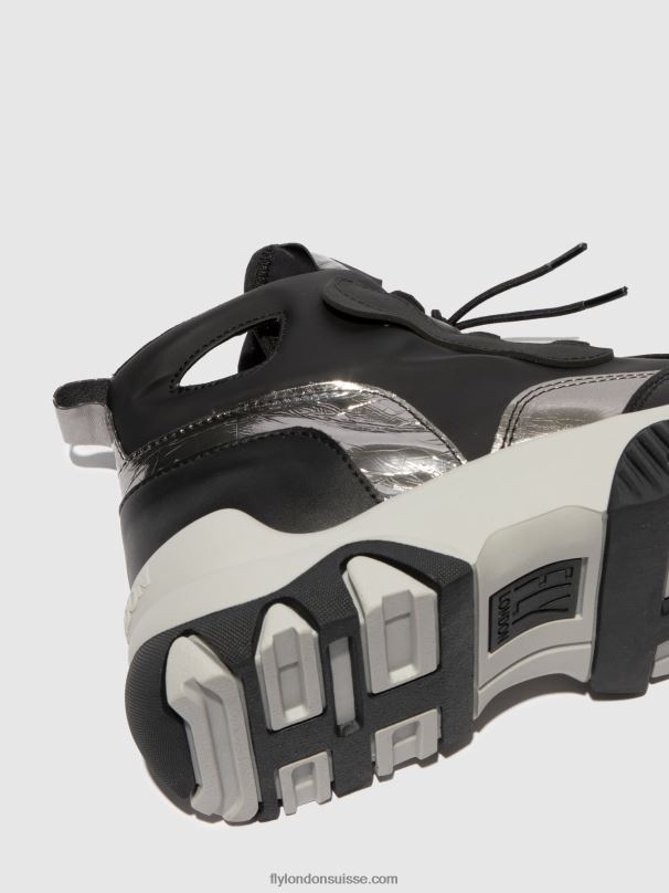860NR771 baskets montantes feny633 Fly London multi-noir femmes