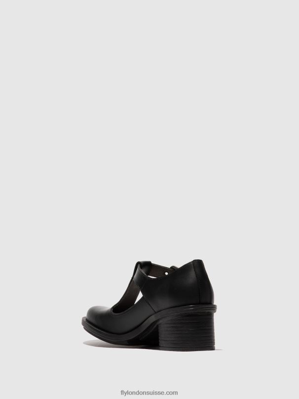 860NR622 chaussures mary jane cady180 Fly London noir femmes