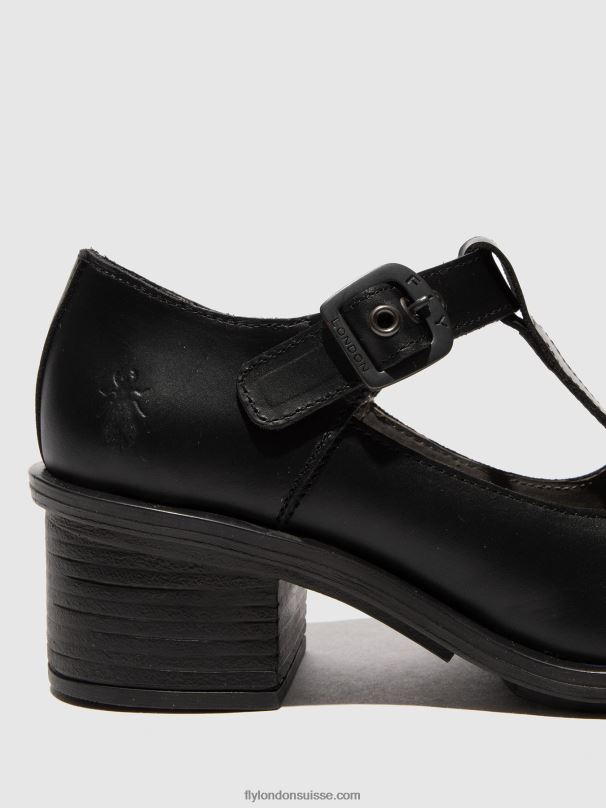 860NR622 chaussures mary jane cady180 Fly London noir femmes