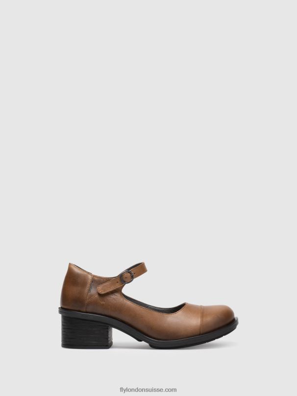 860NR648 chaussures mary jane cody877 Fly London chameau femmes