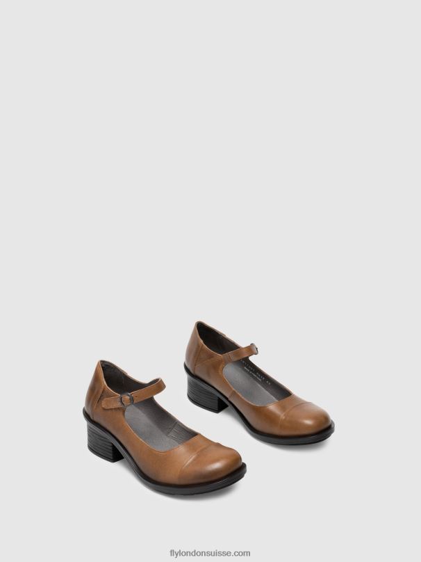 860NR648 chaussures mary jane cody877 Fly London chameau femmes