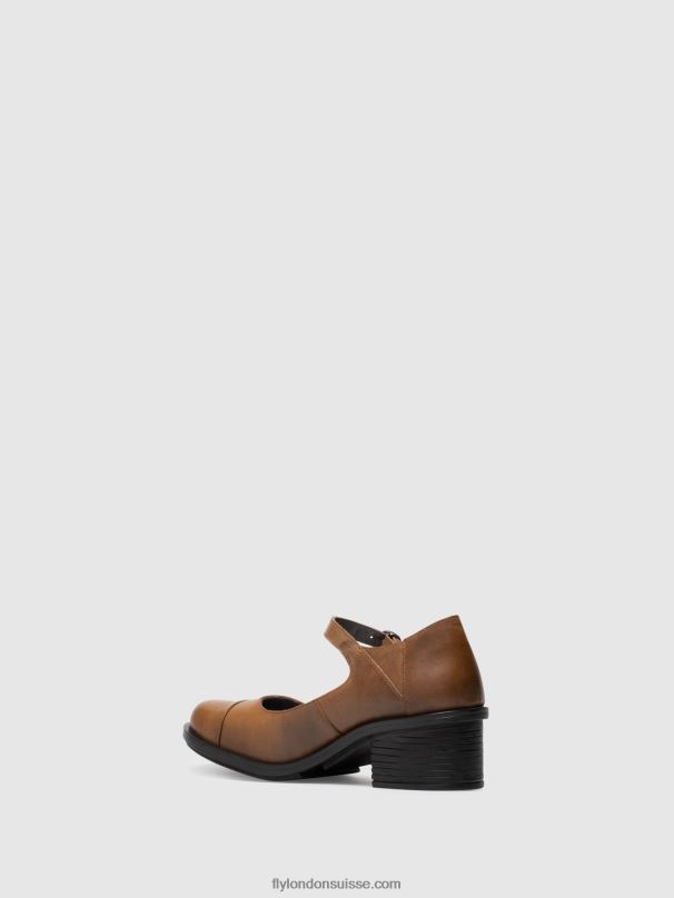 860NR648 chaussures mary jane cody877 Fly London chameau femmes