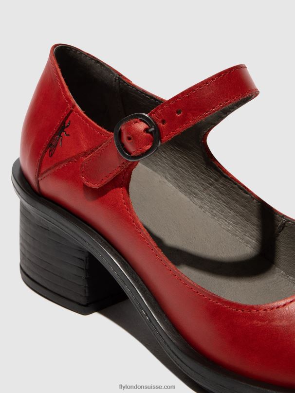 860NR650 chaussures mary jane cody877 Fly London rouge femmes