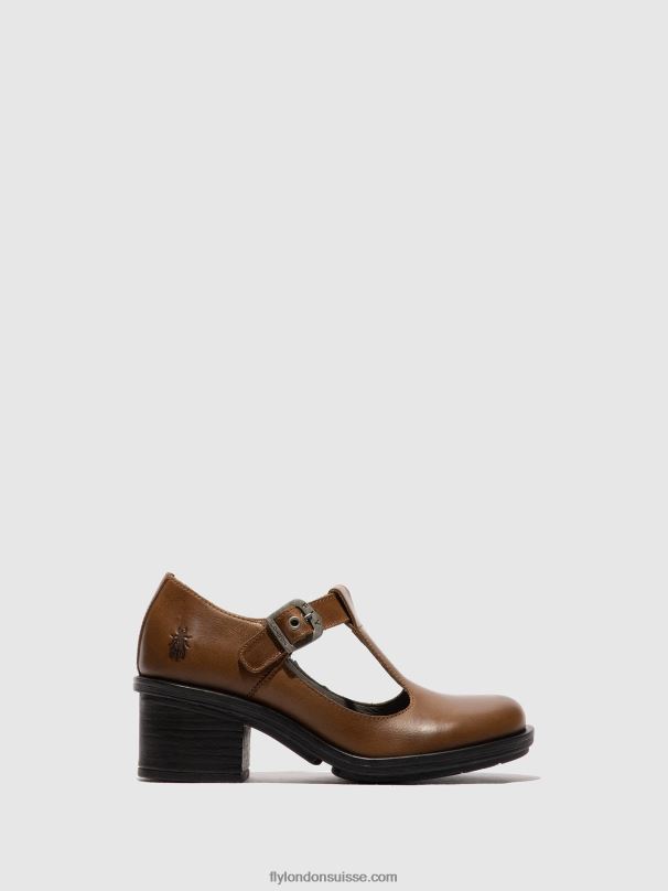 860NR654 chaussures mary jane cady180 Fly London chameau femmes